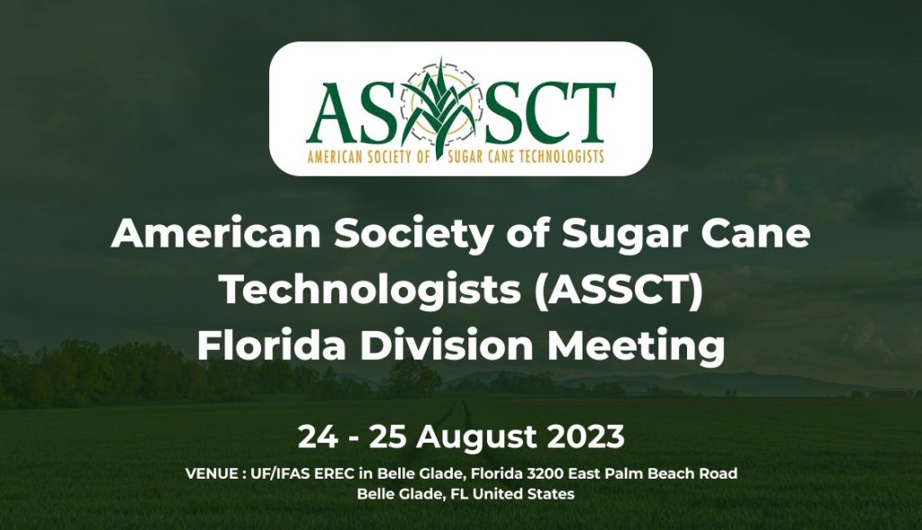 American Society of Sugar Cane Technologists (ASSCT) – Florida Division ...