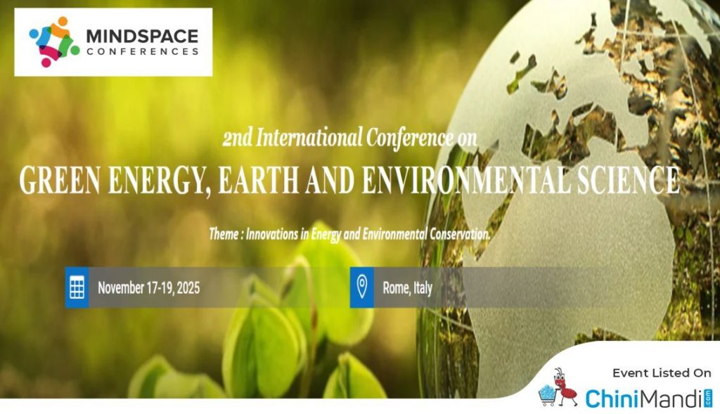 2nd International Conference on Green Energy, Earth and Environmental ...